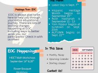 EOC September 2026 Newsletter