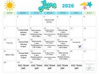 June Calender 2026