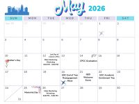 MAY Calender 2026